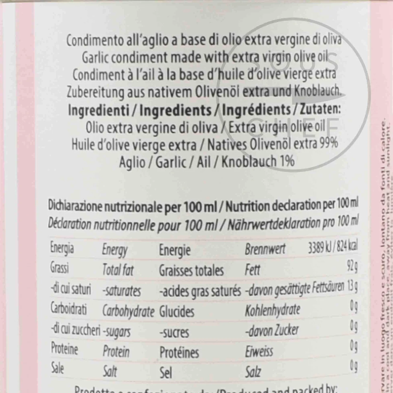 Galantino Ingredients Brands|Italian Ingredients^Puglian Garlic Extra Virgin Olive Oil In Tin, 250ml