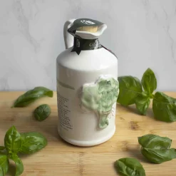 Galantino Ingredients Brands|Italian Ingredients^Puglian Olive Oil with Basil in Terracotta Bottle, 250ml