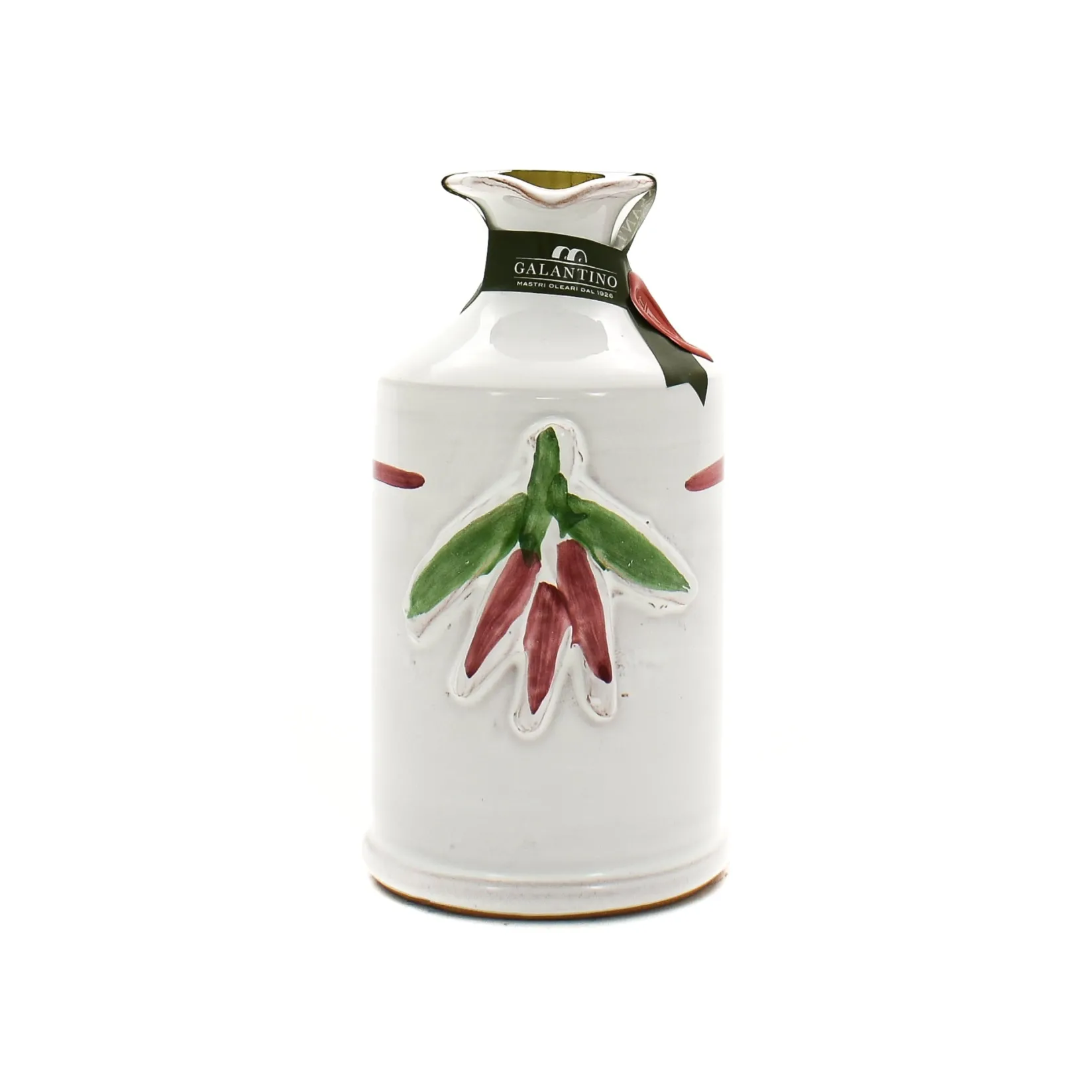 Galantino Ingredients Brands|Italian Ingredients^Puglian Olive Oil with Chilli in Terracotta Bottle, 250ml