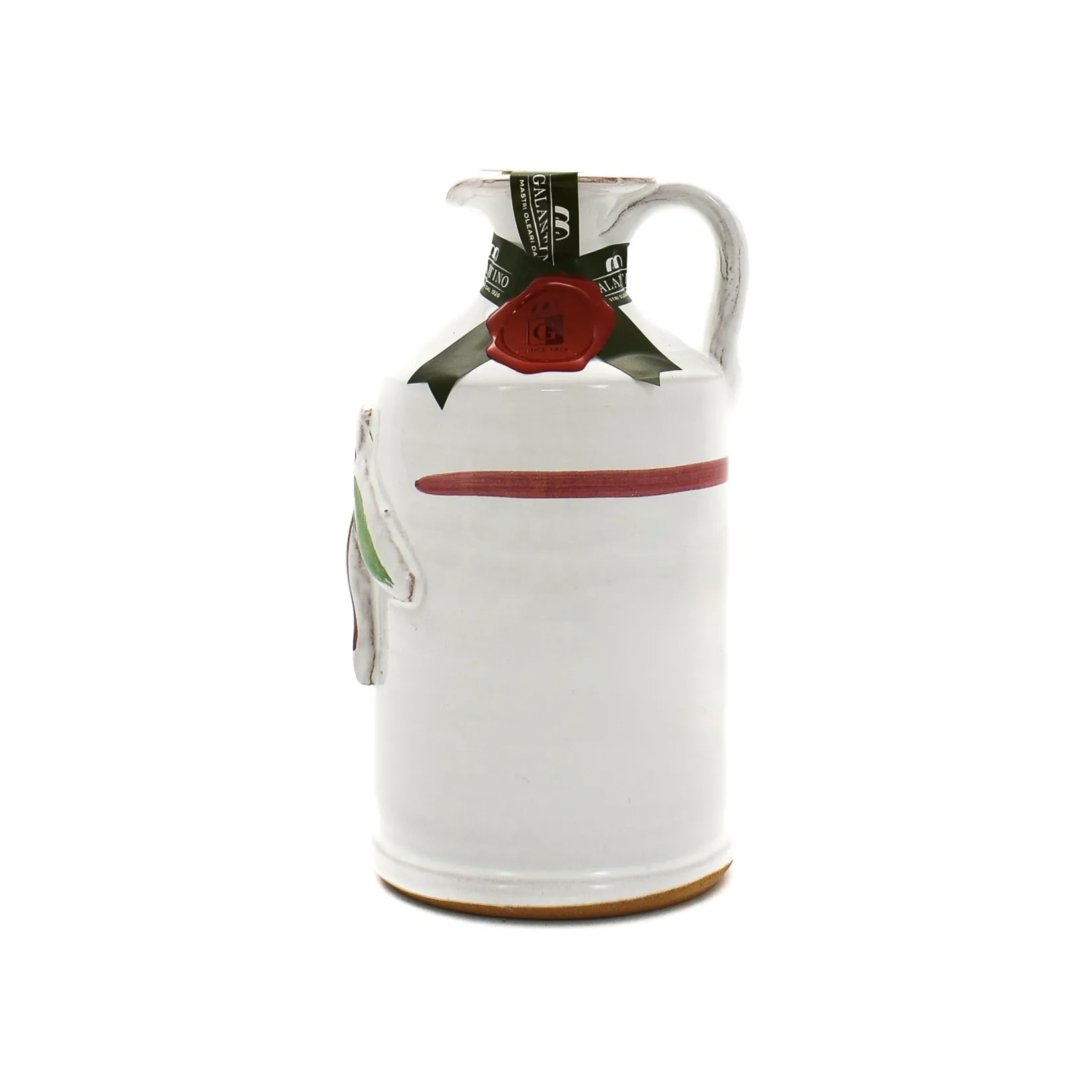 Galantino Ingredients Brands|Italian Ingredients^Puglian Olive Oil with Chilli in Terracotta Bottle, 250ml