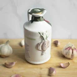 Galantino Ingredients Brands|Italian Ingredients^Puglian Olive Oil with Garlic in Terracotta Bottle, 250ml