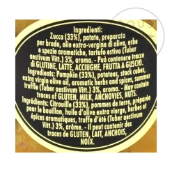 Marini Azzolini Ingredients Brands|Italian Ingredients^Pumpkin and Truffle Puree, 180g