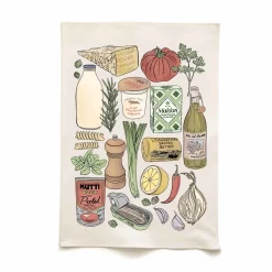 Quite Nice Clothing Kitchen Textiles & Clothing^Cooking Essentials Organic Cotton Tea Towel