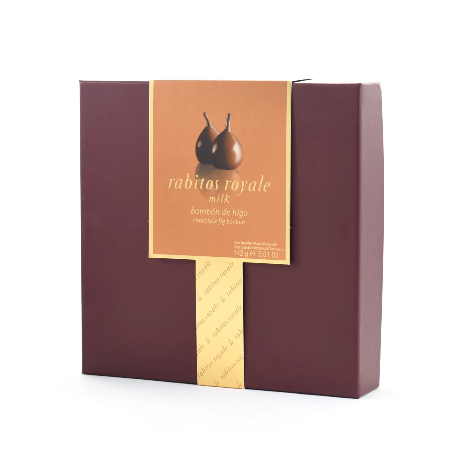 Rabitos Royale Ingredients Brands|Spanish Ingredients^Salted Caramel & Chocolate Figs, 142g