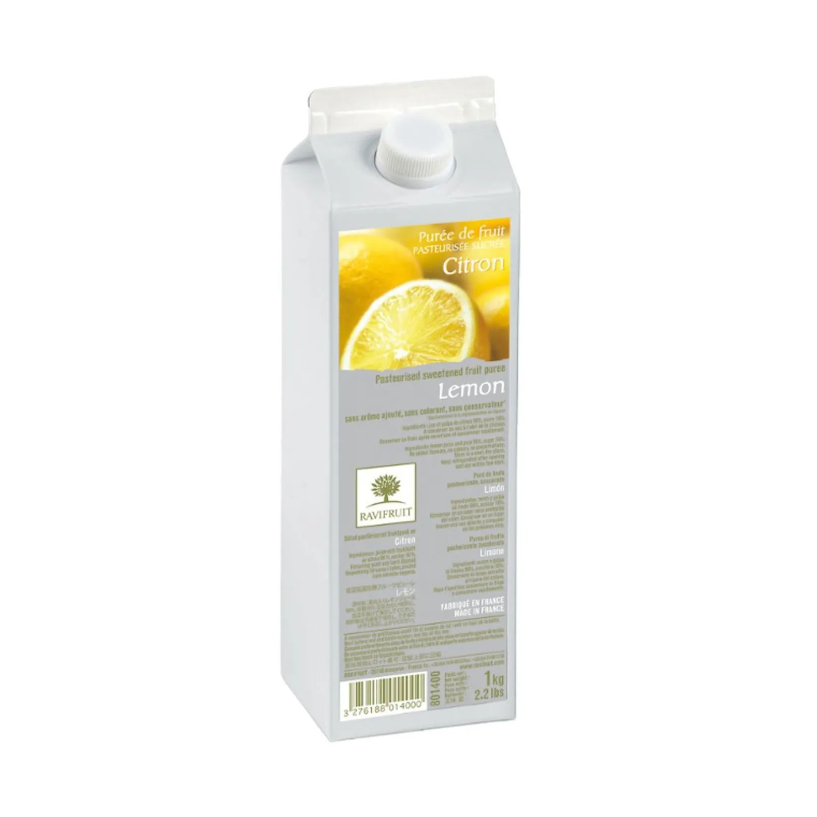 Ravifruit Ingredients Brands|Drinks^Lemon Puree, 1 Litre