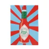Emmmakes Kitchen Textiles & Clothing^Really Bloody Hot Hot Sauce Tea Towel