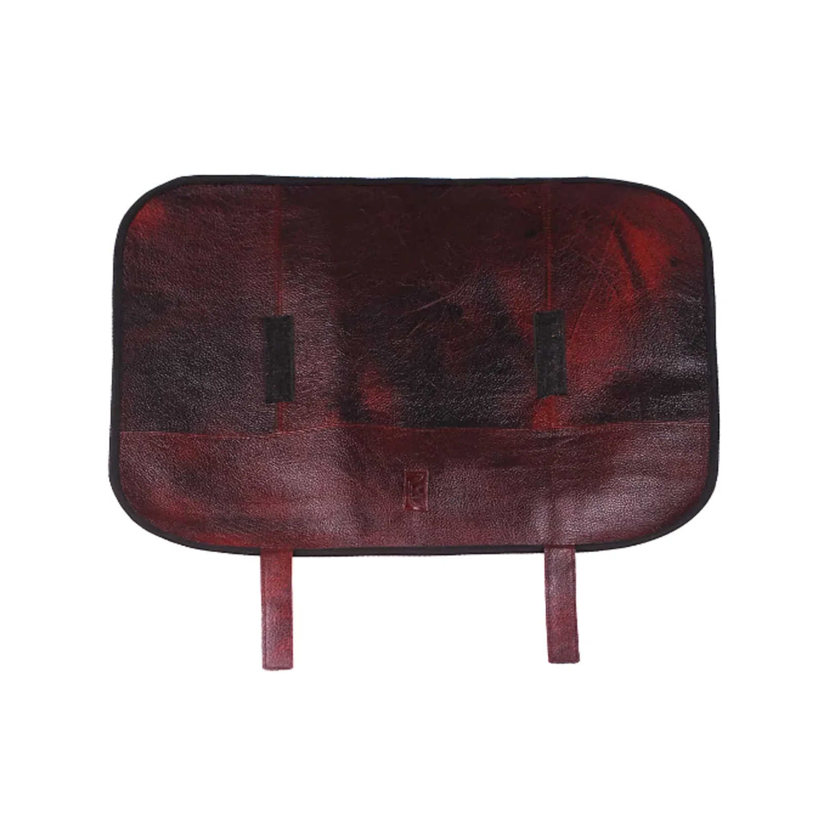 JKC Kitchen Knives^Red Buffalo Leather Knife Roll, 6 Slots