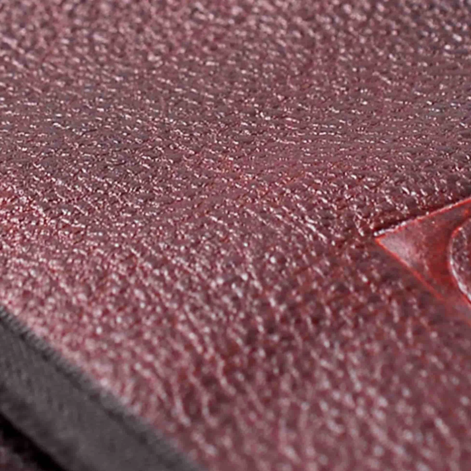 JKC Kitchen Knives^Red Buffalo Leather Knife Roll, 6 Slots