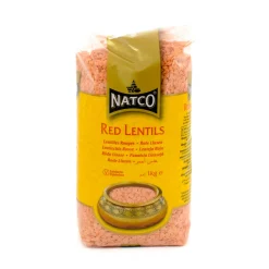 Natco Ingredients Brands|Indian Ingredients^Red Lentils (Masoor Dal), 1kg