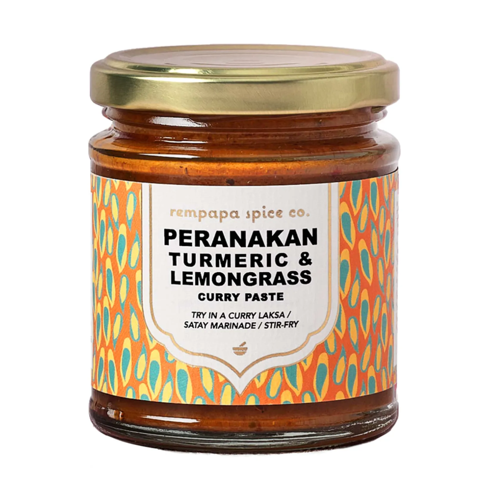Rempapa Ingredients Brands|Southeast Asian Ingredients^Peranakan Turmeric & Lemongrass Spice Paste, 180g