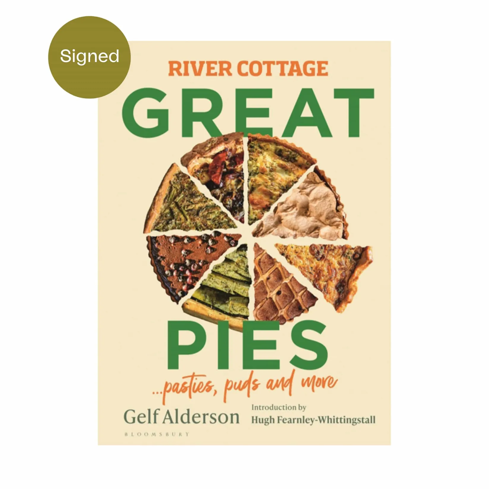 Bloomsbury Made In The Uk^River Cottage Great Pies by Gelf Alderson, Signed Copy