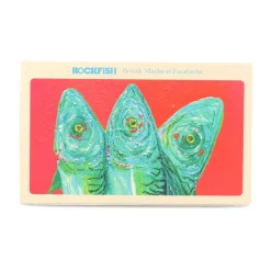 Rockfish Tinned Fish & Seafood|Ingredients Brands^Tinned British Mackerel Escabeche, 120g