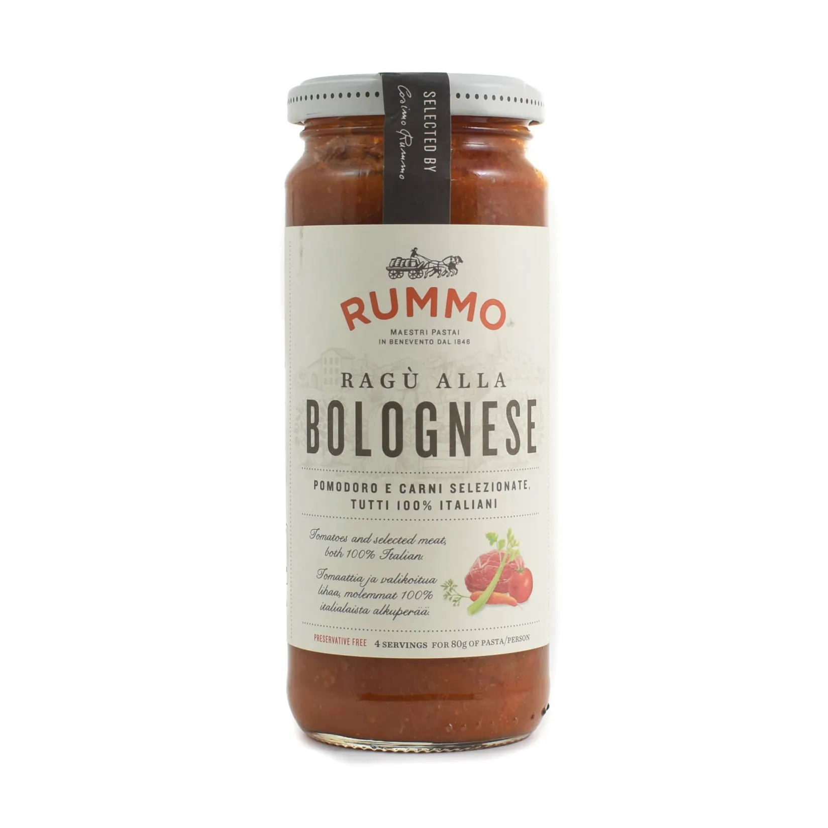 Rummo Italian Ingredients|Sauces & Condiments^Ragu alla Bolognese Sauce, 340g