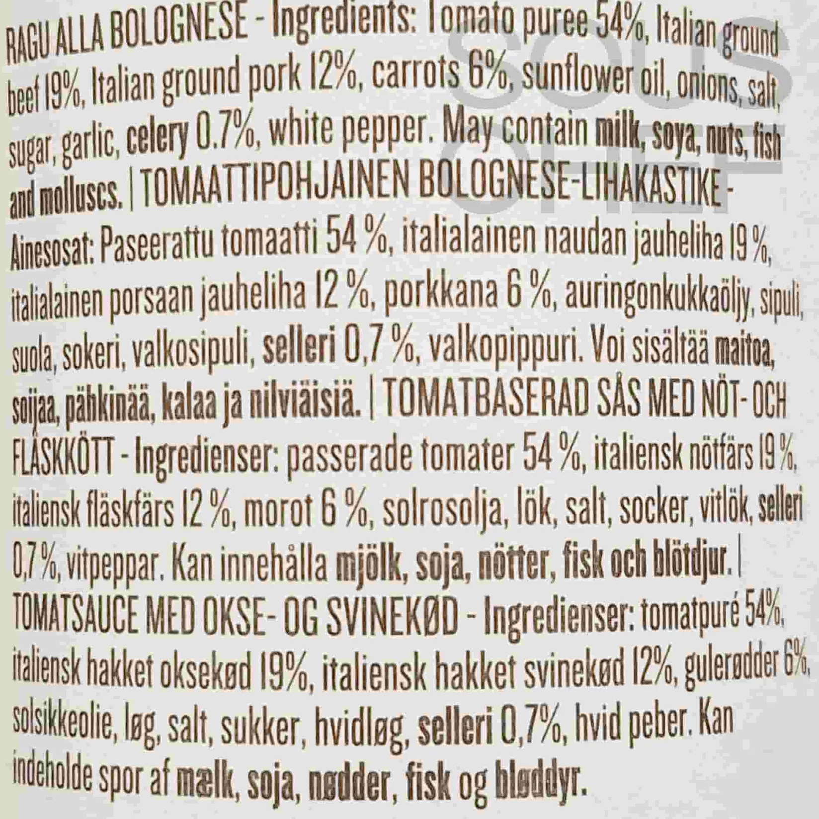 Rummo Italian Ingredients|Sauces & Condiments^Ragu alla Bolognese Sauce, 340g