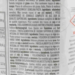 Rummo Italian Ingredients|Pasta, Rice & Beans^Wholemeal Fusilli, 500g