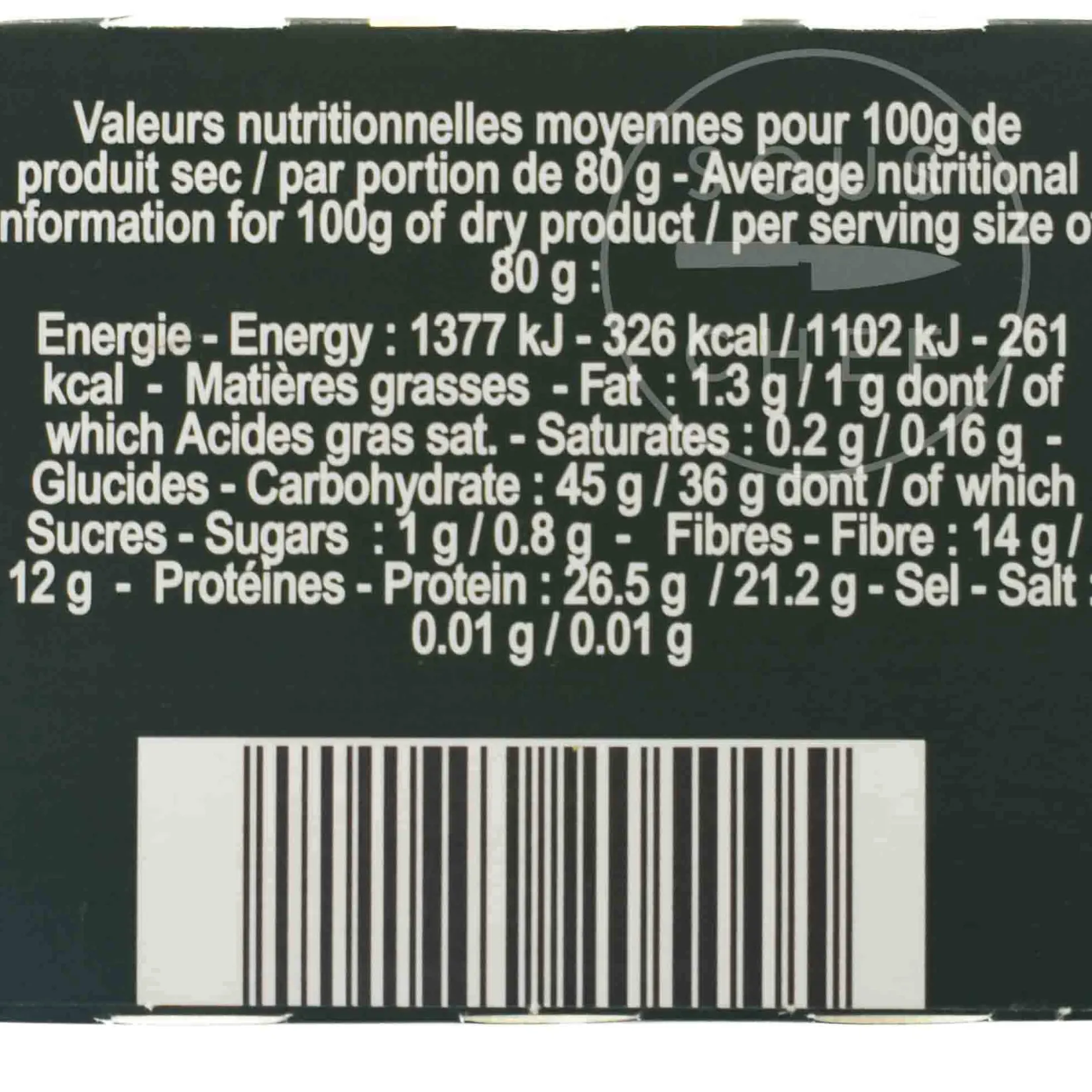 Sabarot French Ingredients|Pasta, Rice & Beans^AOP Green Puy Lentils, 500g