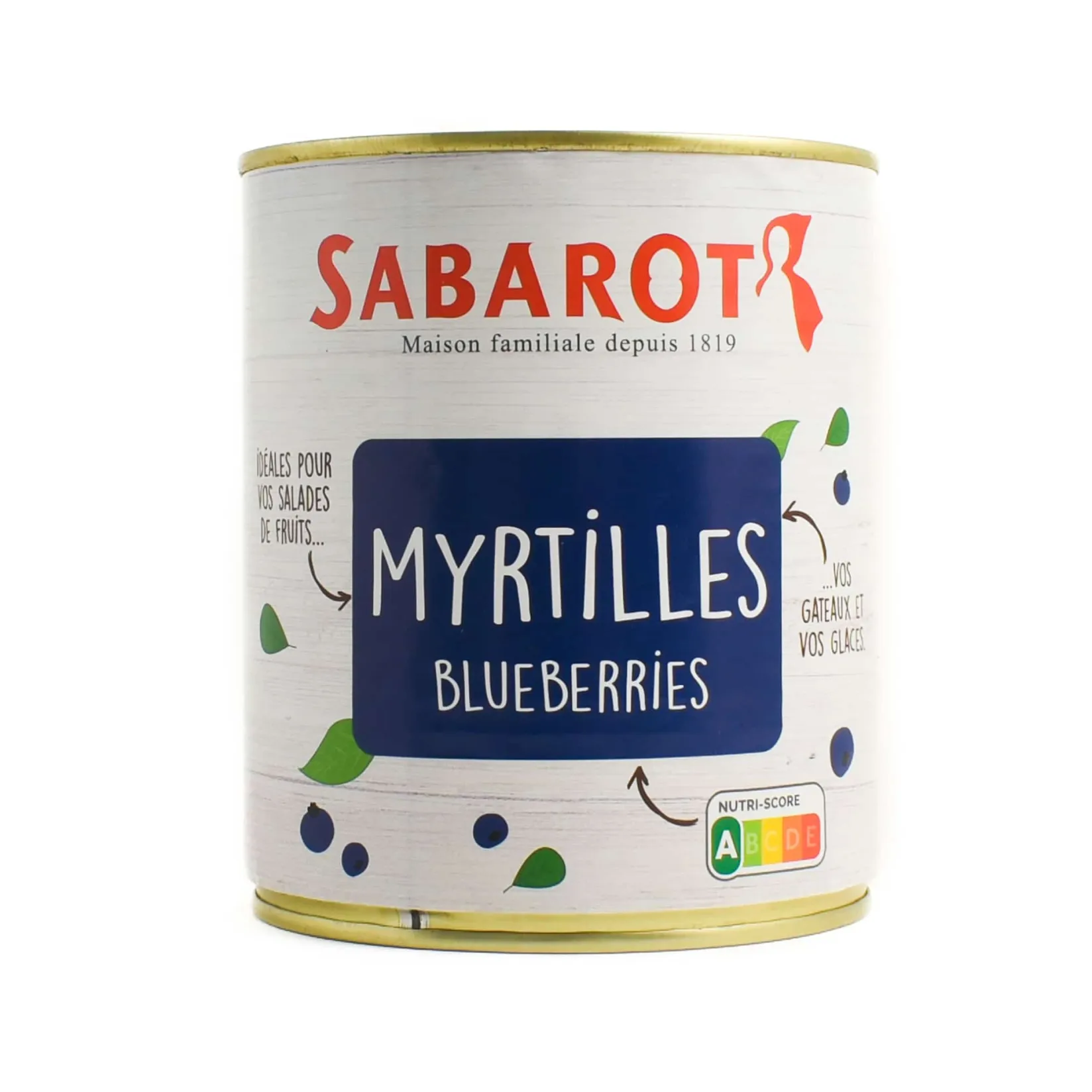 Sabarot Ingredients Brands|Baking Ingredients^Myrtilles (Blueberries), 310g