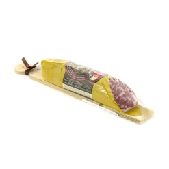 La Fattoria Di Parma Ingredients Brands|Italian Ingredients^Salami Felino IGP Riserva with Wooden Carving Board, 300g