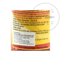 Pantai Ingredients Brands|Southeast Asian Ingredients^Sambal Oelek, 227g