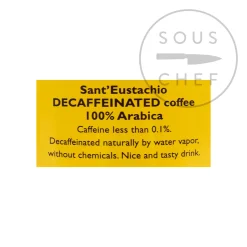 Sant 'Eustachio il caffe Ingredients Brands|Italian Ingredients^Sant'Eustachio Decaffeinated Ground Coffee, 250g