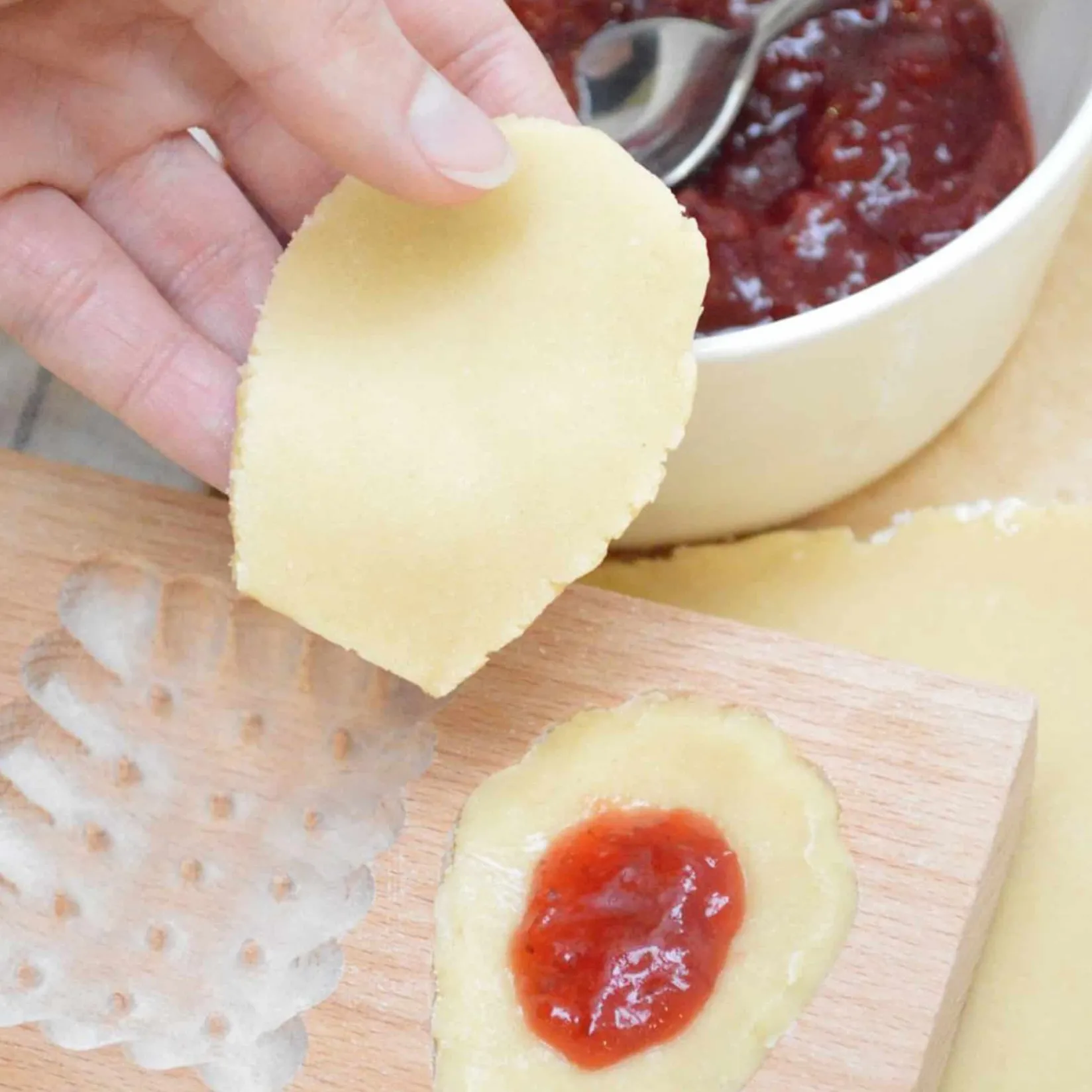 Carambelle Baking Supplies & Equipment^Scrap Cooking Filled Biscuit Wooden Mould