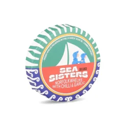 Sea Sisters Tinned Fish & Seafood|Ingredients Brands^Limited Edition Norfolk Whelks with Chilli & Garlic, 100g