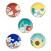 Seikou Tableware Brands|Japanese Ingredients^Porcelain Assorted Floral Chopstick Rests, Set of 5