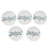 Seikou Japanese Ingredients|Plates^Porcelain Birds on Branch Garnish Plates, Set of 5, 5.5cm