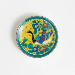 Seikou Japanese Ingredients|Plates^Porcelain Golden Goose Small Garnish Plate, 10cm