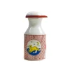 Seikou Japanese Ingredients|Japanese Tableware^Porcelain Red Rabbit Motif Soy Sauce Pourer