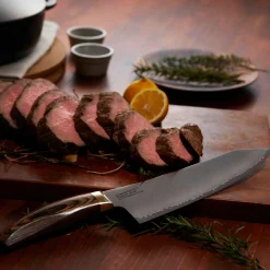 Suncraft Kitchen Knives^Seki 3 Layer Gyuto Knife, 20cm