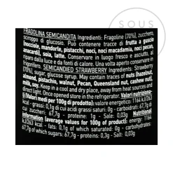 Pariani Ingredients Brands|Italian Ingredients^Semi-Candied Wild Strawberries, 260g