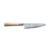 Suncraft Japanese Ingredients|Kitchen Knives^Senzo Twist Damascus Steel VG10 Core Small Santoku Knife, 14.3cm
