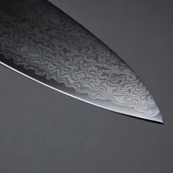 Suncraft Japanese Ingredients|Kitchen Knives^Senzo Twist Damascus Steel VG10 Core Utility Knife, 15cm