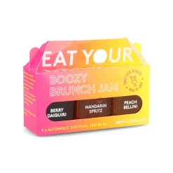 Smith & Sinclair Ingredients Brands|Jam, Honey & Spreads^Set of 3 5V Boozy Brunch Jams