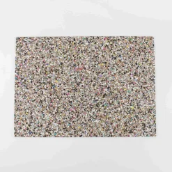 Liga Tableware Brands^Set of 4 Beach Clean Recycled Cork Rectangle Placemats, 35cm