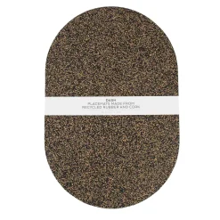 Liga Tableware Brands^Set of 4 Dash Recycled Oval Placemats, 40cm
