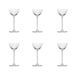 Cocktail Glasses Tableware Brands|Cocktail Making & Barware^Set of 6 Fine Stemmed Nick & Nora , 155ml
