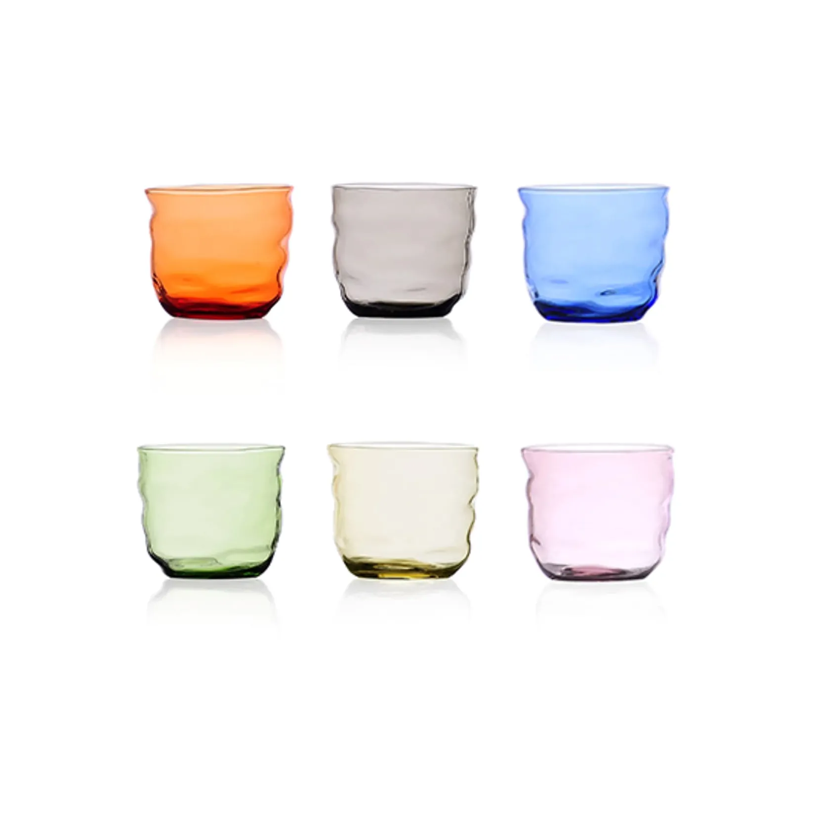 Ichendorf Milano Table Setting|Drinking Glasses^Set of 6 Poseidon Assorted Tumblers, 340ml
