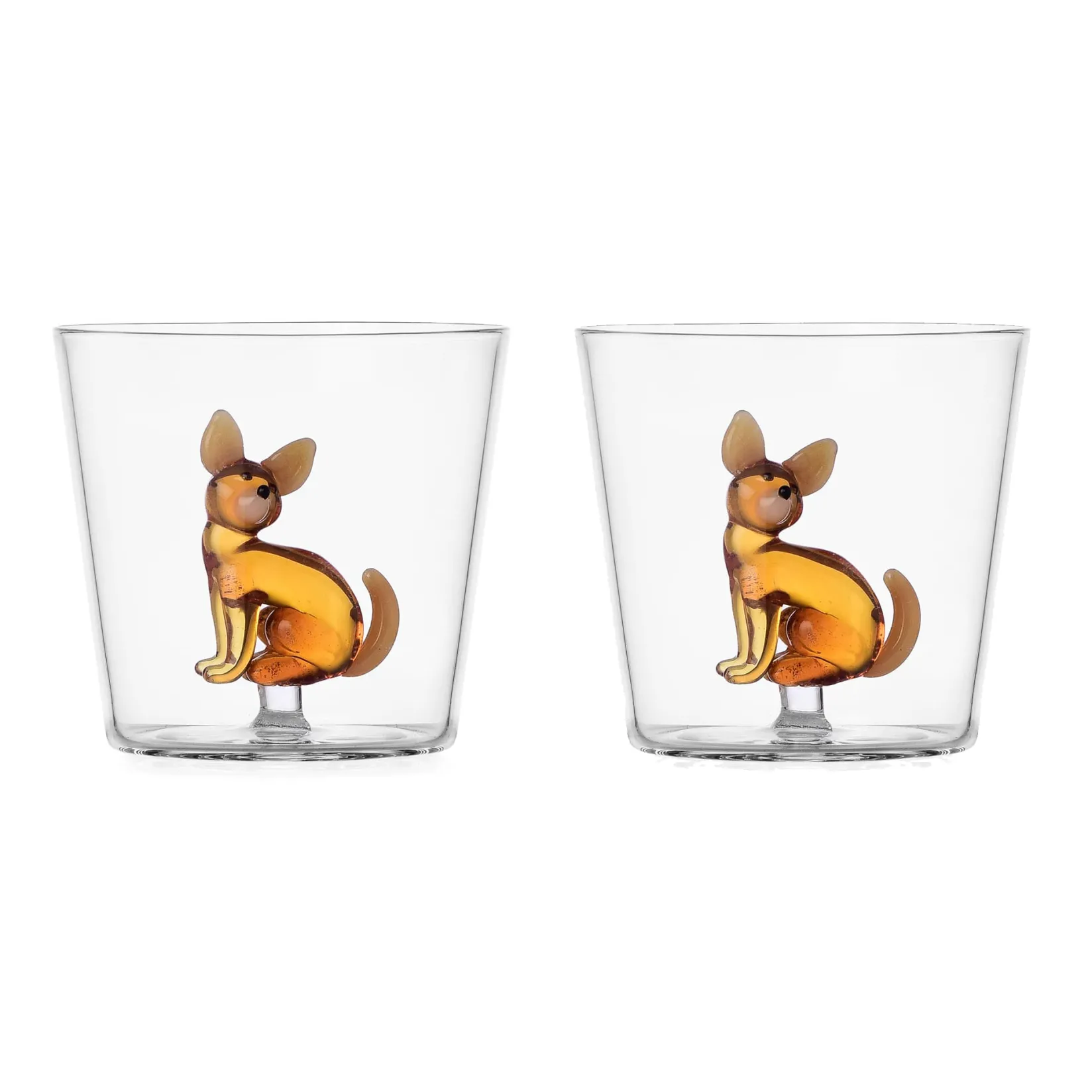 Ichendorf Milano Table Setting|Drinking Glasses^Set of 2 Chihuahua Tumblers, 300ml