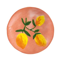&Klevering Tableware Brands|Plates^Set of 4 Lemon Side Plates, 16cm