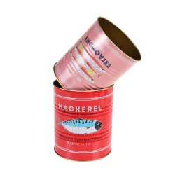 Rex London Tableware Brands^Set of 2 Mackerel & Anchovies Utensil Jars