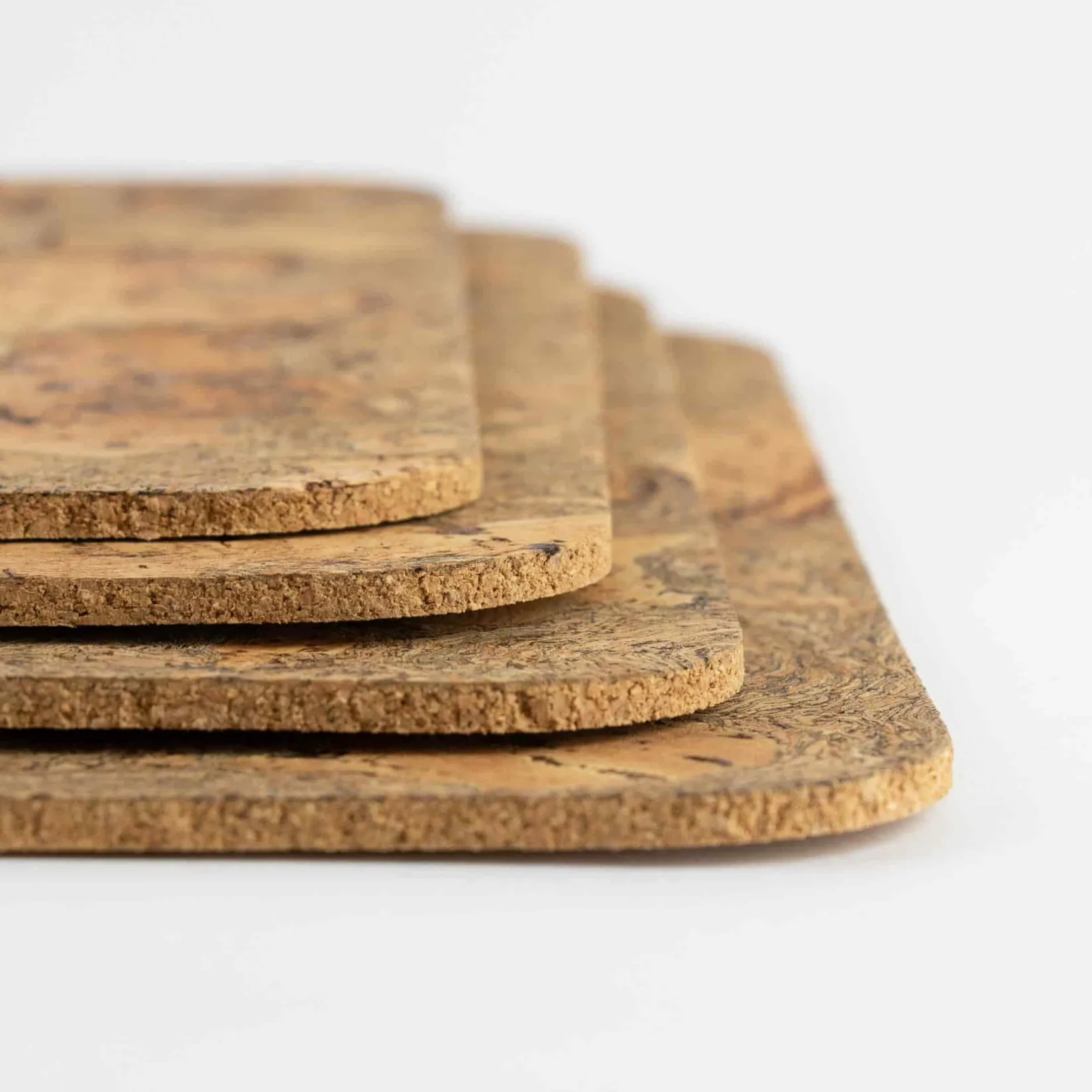 Liga Tableware Brands^Set of 4 Marbled Cork Rectangle Placemats, 40cm