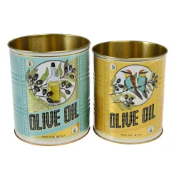 Rex London Tableware Brands^Set of 2 Olive Oil Utensil Jars