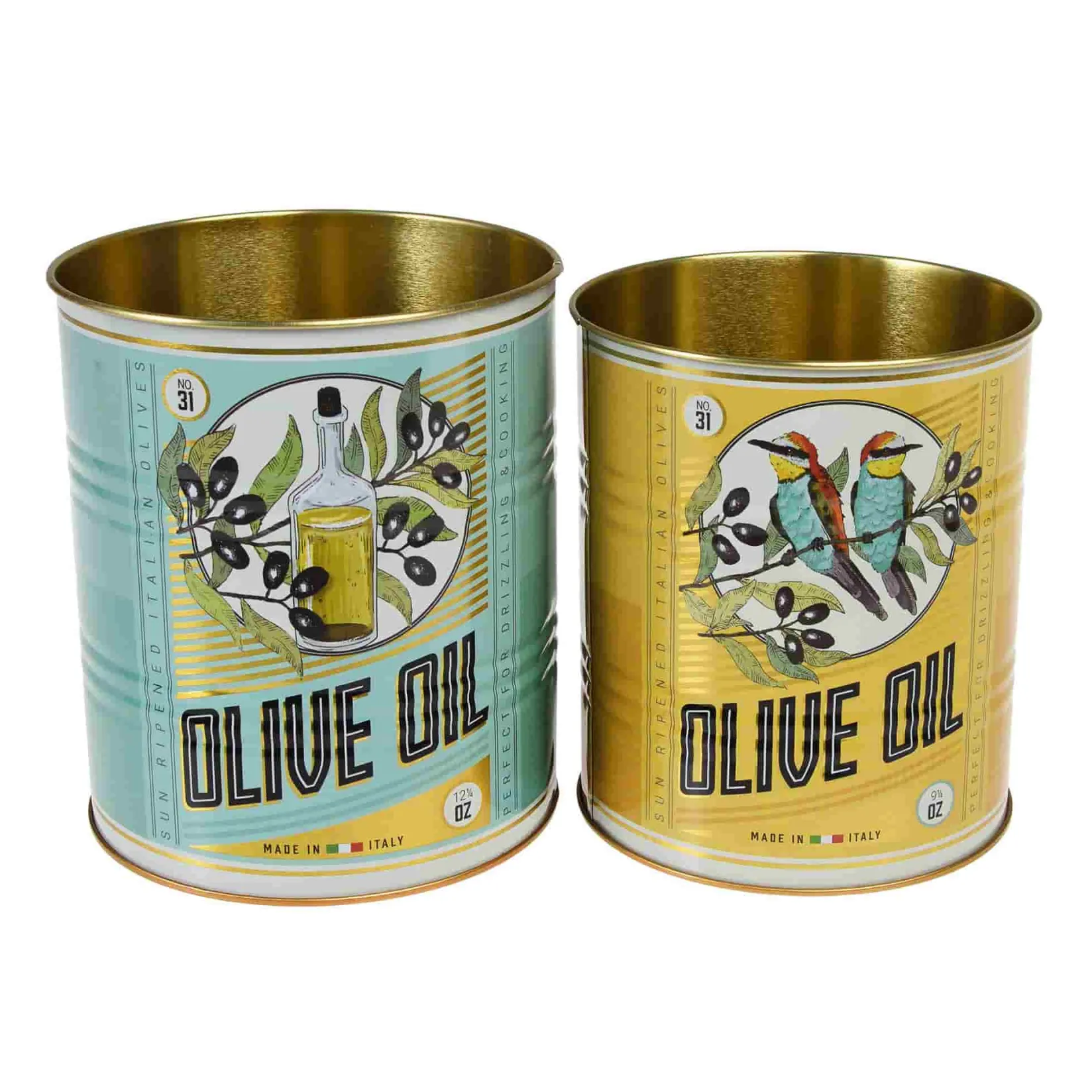 Rex London Tableware Brands^Set of 2 Olive Oil Utensil Jars