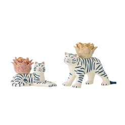 Bloomingville Table Setting|Tableware Brands^Set of 2 Rory Tiger Candle Holders