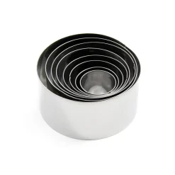 Eddingtons Baking Supplies & Equipment^Set Of 8 Round Cutters