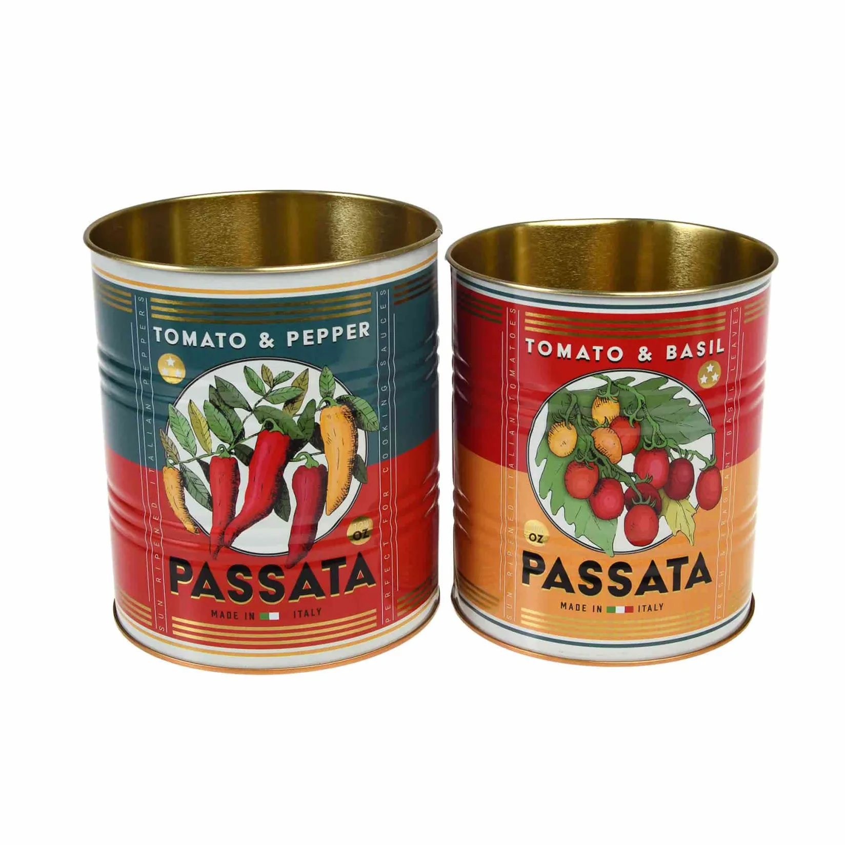 Rex London Tableware Brands^Set of 2 Tomato Passata Utensil Jars