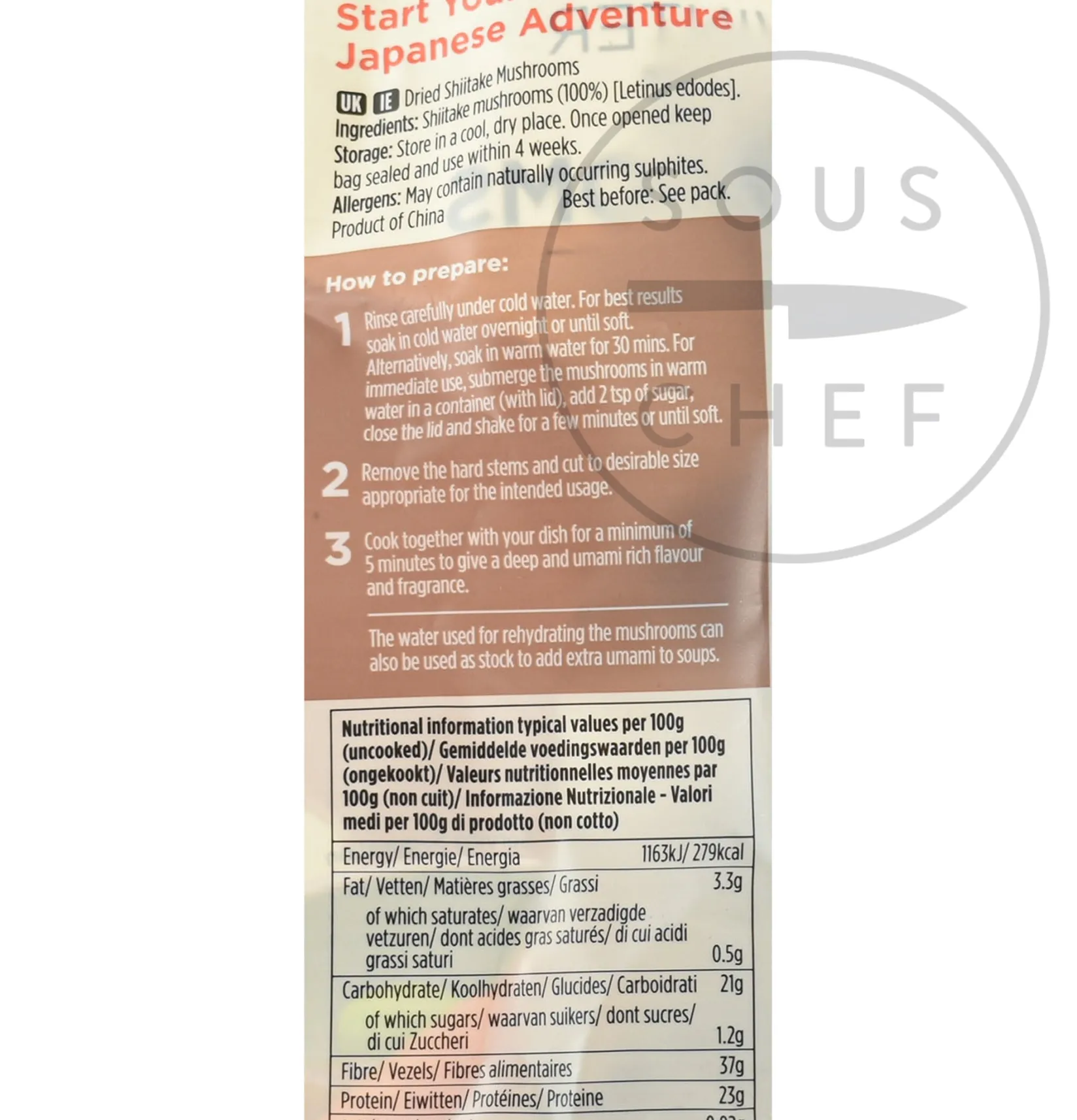 Yutaka Korean Ingredients|Japanese Ingredients^Shiitake Mushrooms, 30g