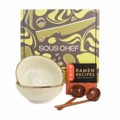 Sous Chef Japanese Ingredients|Crockery & Dinnerware^Shiroi Sen Ramen Bowl Set